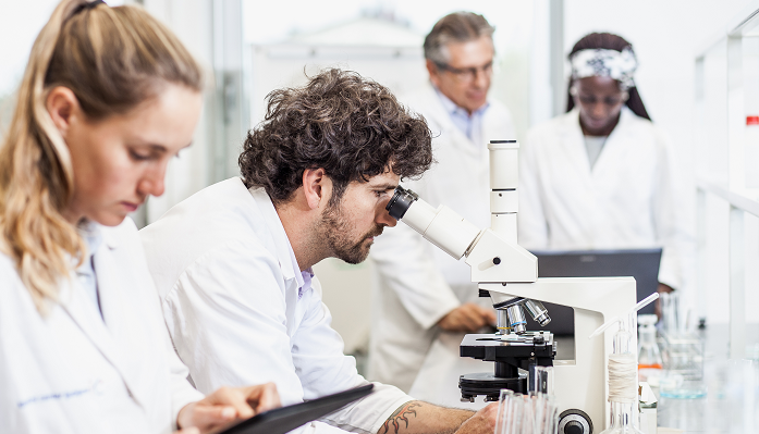 photo of people working in a laboratory