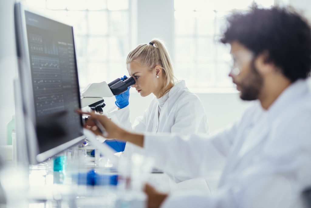 lab and pharma workers navigating copyright compliance